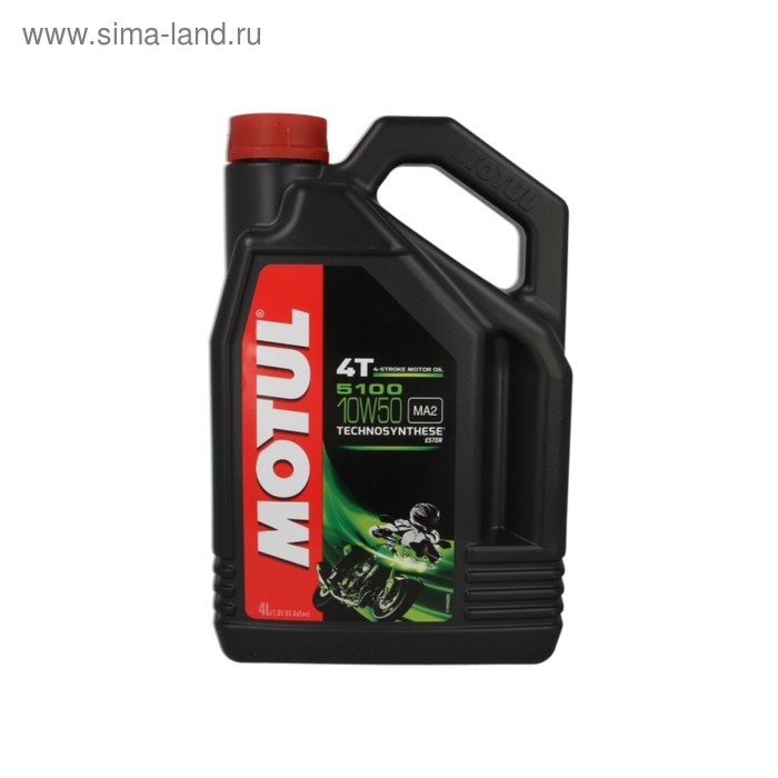 Моторное масло MOTUL 5100 4T 10W-50, 4 л