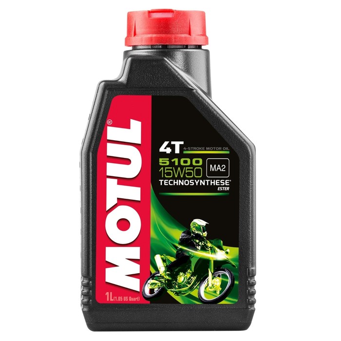 Моторное масло MOTUL 5100 4T 15W-50, 1 л 104080