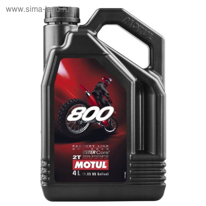 фото Моторное масло motul 800 2t fl off road, 4 л