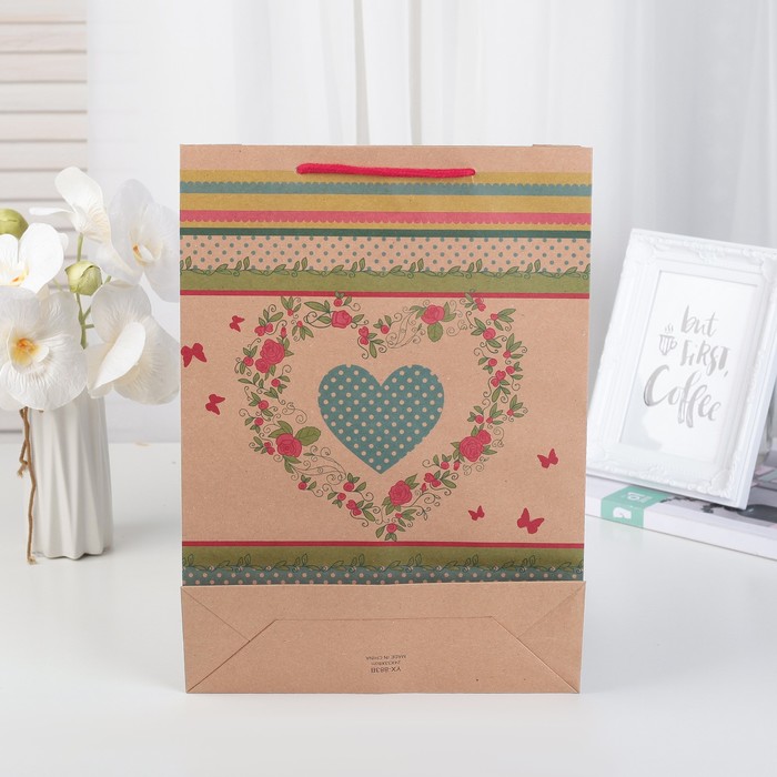 Пакет Крафт 31 х 42 х 10 см