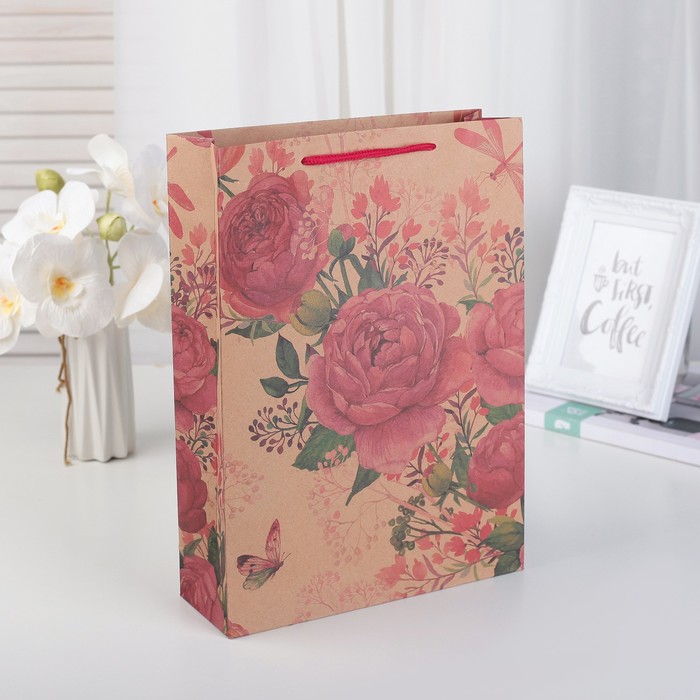 Пакет Крафт 24 х 33 х 8 см