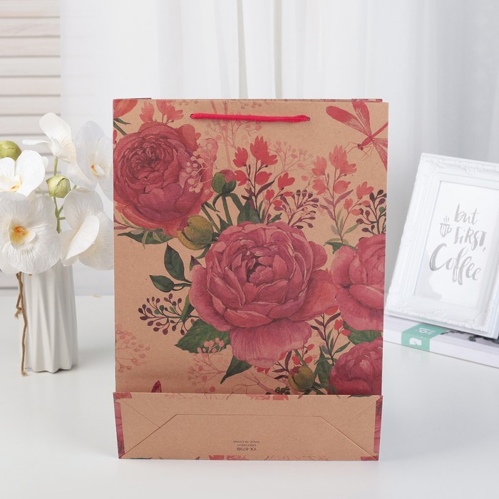 Пакет Крафт 24 х 33 х 8 см