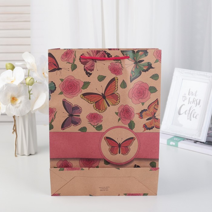 Пакет Крафт 24 х 33 х 8 см