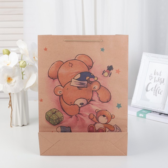 Пакет Крафт 24 х 33 х 8 см