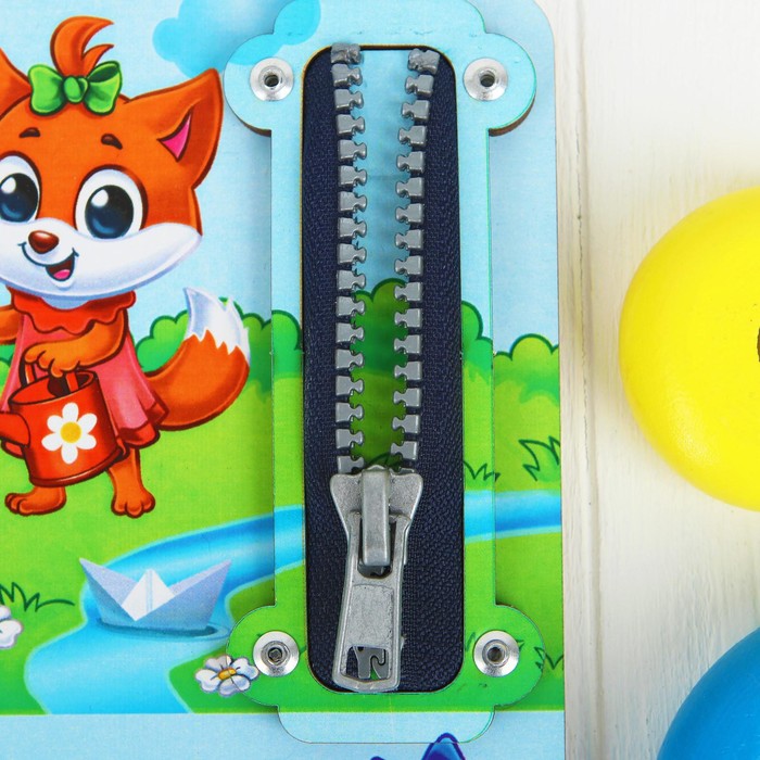 Бизиборд " Изучаем времена года" 27х20 см