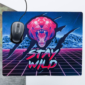 

Коврик для мыши Stay wild, 43 x 35 см