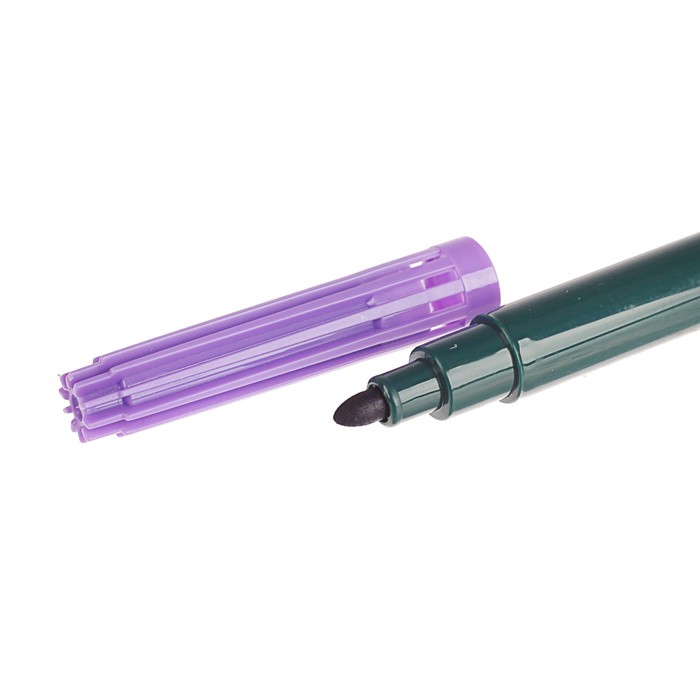 Фломастеры Magic 9 цветов Carioca 10шт стирающие 6.0 мм, картонная коробка 41238