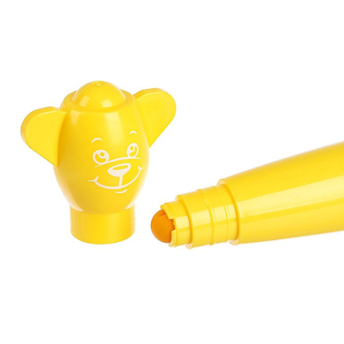 Фломастеры 6цв Carioca Baby 6.0мм суперсмываемые от 1 года, к/к 42815