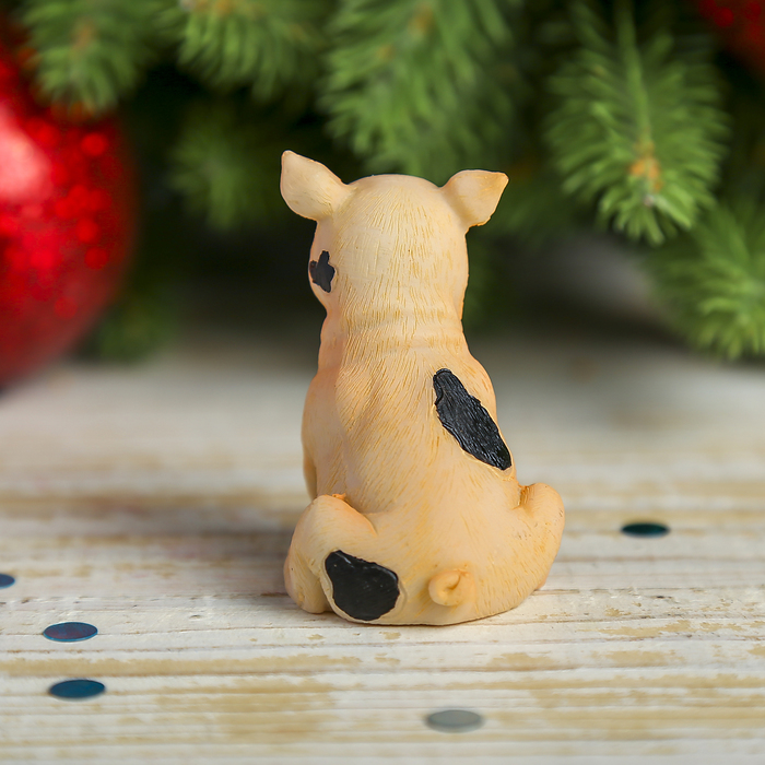 Сувенир полистоун "Поросёнок Харитон в пятнышку" цветной МИКС 5,5х5х3,5 см