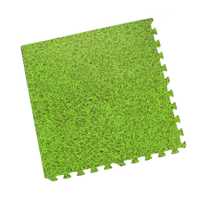 Коврик-пазл "Лужайка", 60*60 см., 4 шт в наборе