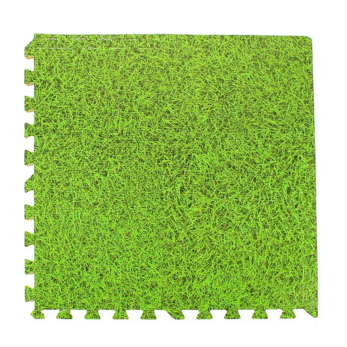 Коврик-пазл "Лужайка", 60*60 см., 4 шт в наборе