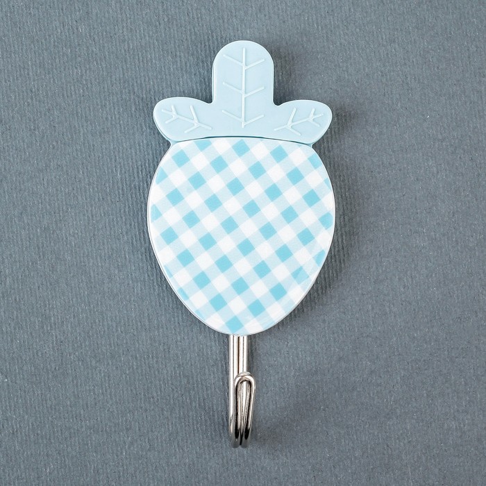 Набор крючков на липучке "Морковки" 2 шт, цвет МИКС