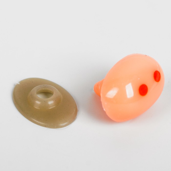 Пятачок винтовой с заглушками, набор 4 шт, размер 1 шт 2,5*1,7 см