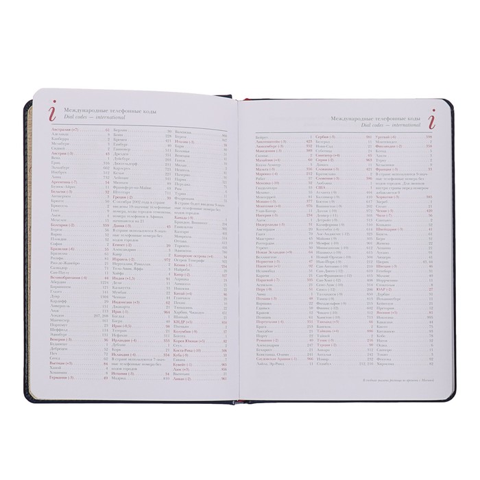 Ежедневник недатированный А5, 136 листов Sidney Nebraska, искусственная кожа, серебряный срез, синий