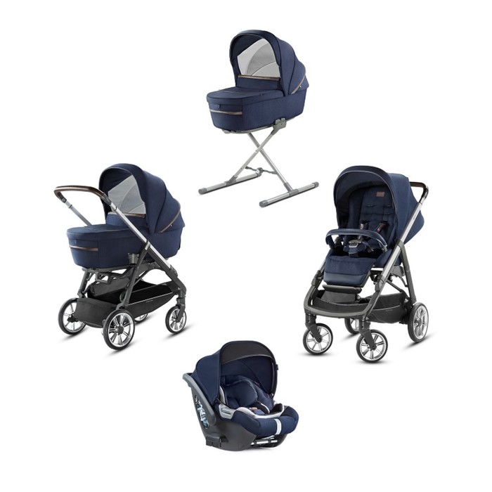 Коляска 4 в 1 Inglesina Aptica System Quattro на шасси Aptica Graphite Coffee (AA70K6CLB + AE70K620