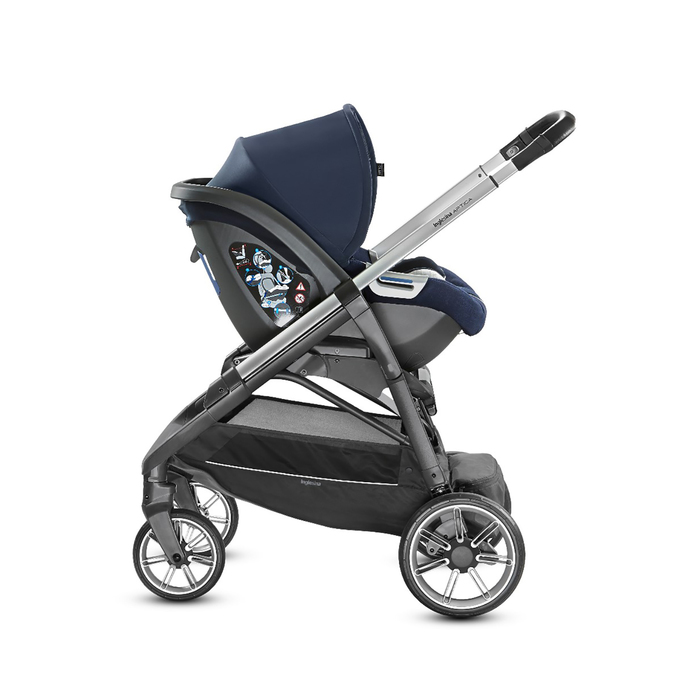 Коляска 4 в 1 Inglesina Aptica System Quattro на шасси Aptica Graphite Coffee (AA70K6CLB + AE70K620