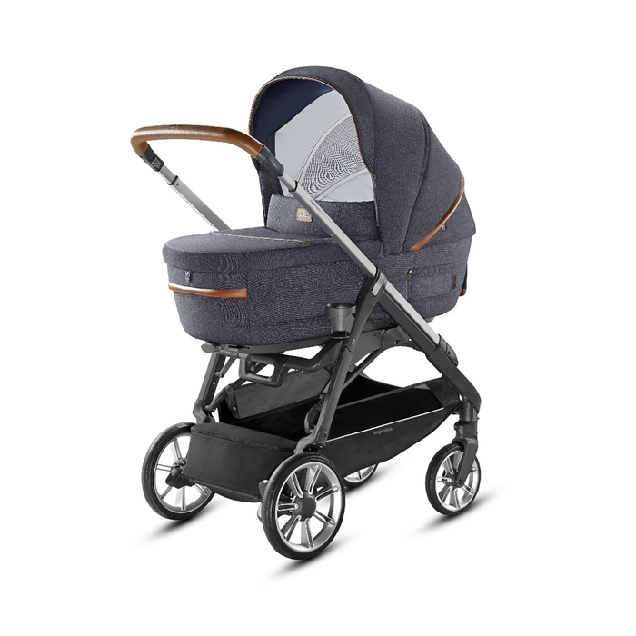 Коляска 4 в 1 Inglesina Aptica System Quattro на шасси Aptica Graphite Cuoio (AA70K6IND + AE70K6203