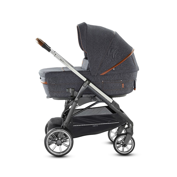 Коляска 4 в 1 Inglesina Aptica System Quattro на шасси Aptica Graphite Cuoio (AA70K6IND + AE70K6203