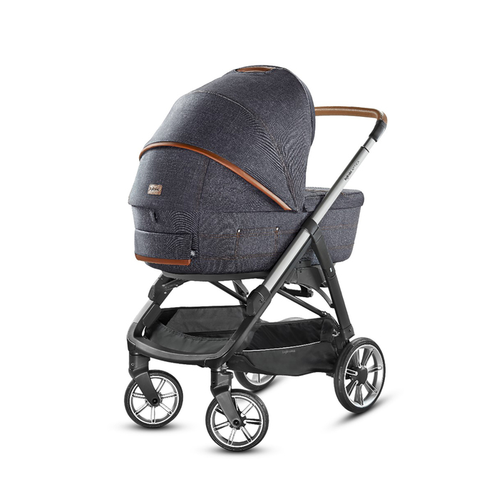 Коляска 4 в 1 Inglesina Aptica System Quattro на шасси Aptica Graphite Cuoio (AA70K6IND + AE70K6203