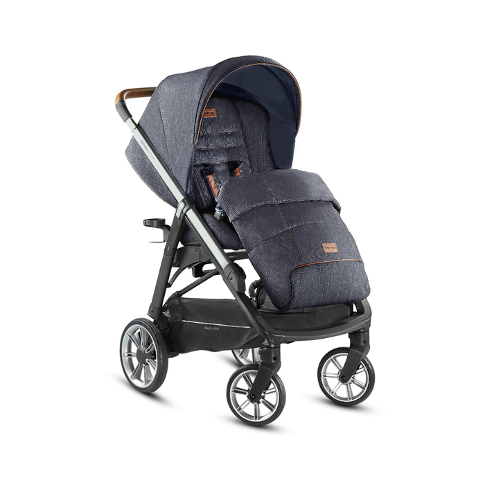 Коляска 4 в 1 Inglesina Aptica System Quattro на шасси Aptica Graphite Cuoio (AA70K6IND + AE70K6203