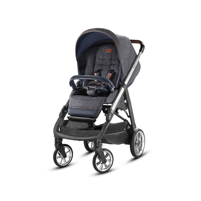 Коляска 4 в 1 Inglesina Aptica System Quattro на шасси Aptica Graphite Cuoio (AA70K6IND + AE70K6203