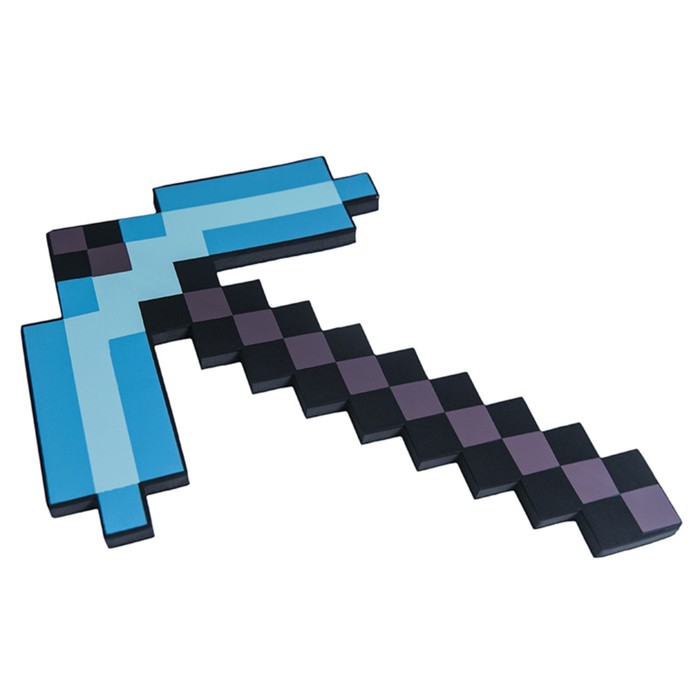 Игрушка "Кирка 8Бит", алмазная, пиксельный, 45 см