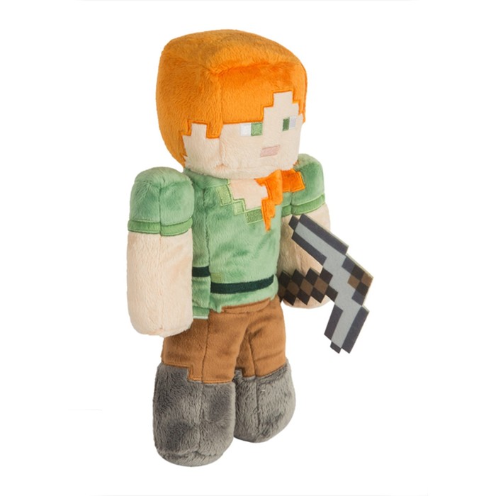 Мягкая игрушка Minecraft Alex, 30 см