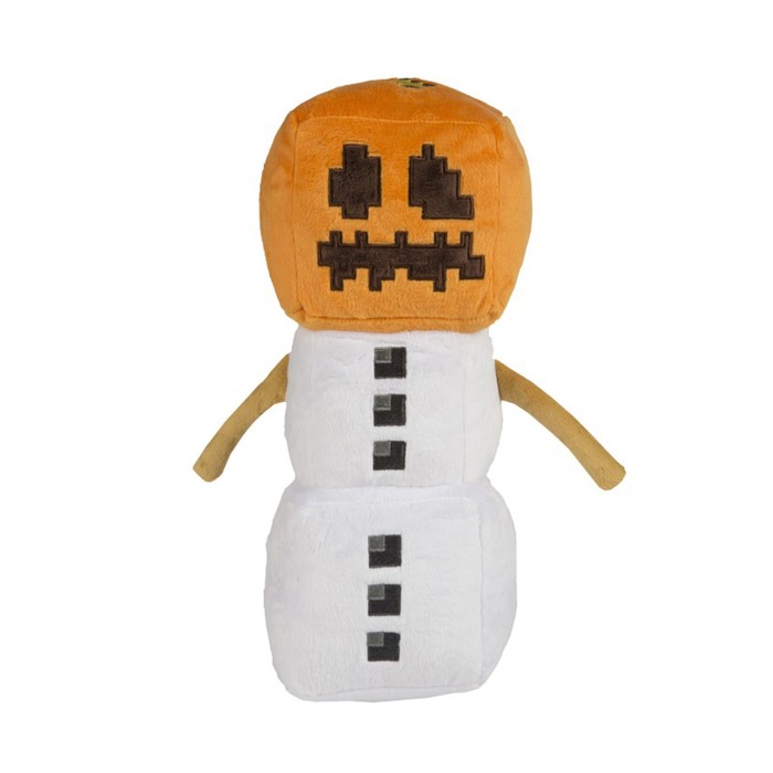 Мягкая игрушка Minecraft Snow Golem "Снежный голем", 30 см