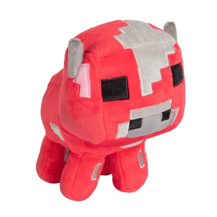 Мягкая игрушка Minecraft Happy Explorer Baby Mooshroom "Корова", 15 см