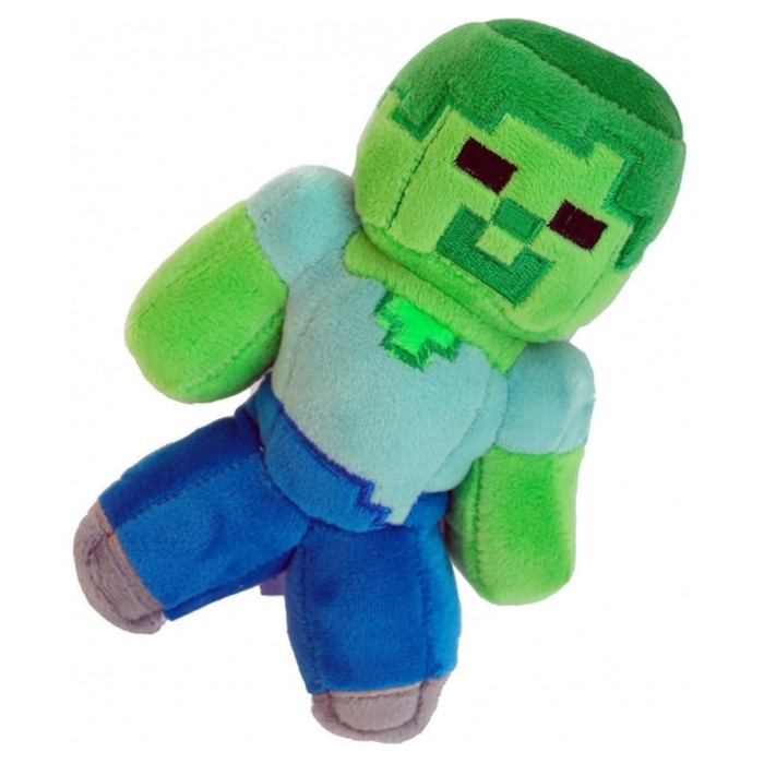 Мягкая игрушка Minecraft Baby Zombie, 22 см