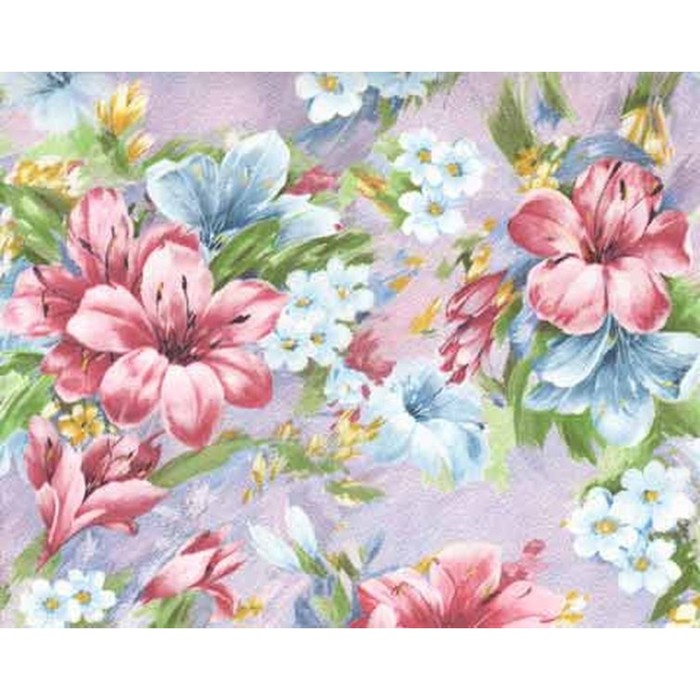 Обои бумажные, гофрированные 3234-82 С6ГР Акварель, 0,53x10 м