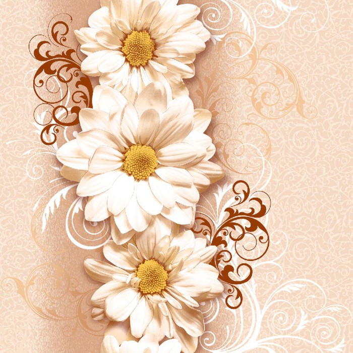 Обои бумажные "Фокс" 1313 Луиза, 0,53x10 м