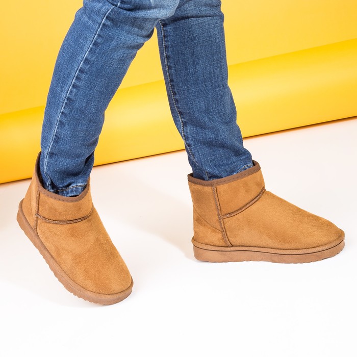 Угги женские 7-01 MINAKU рыжий р. 41