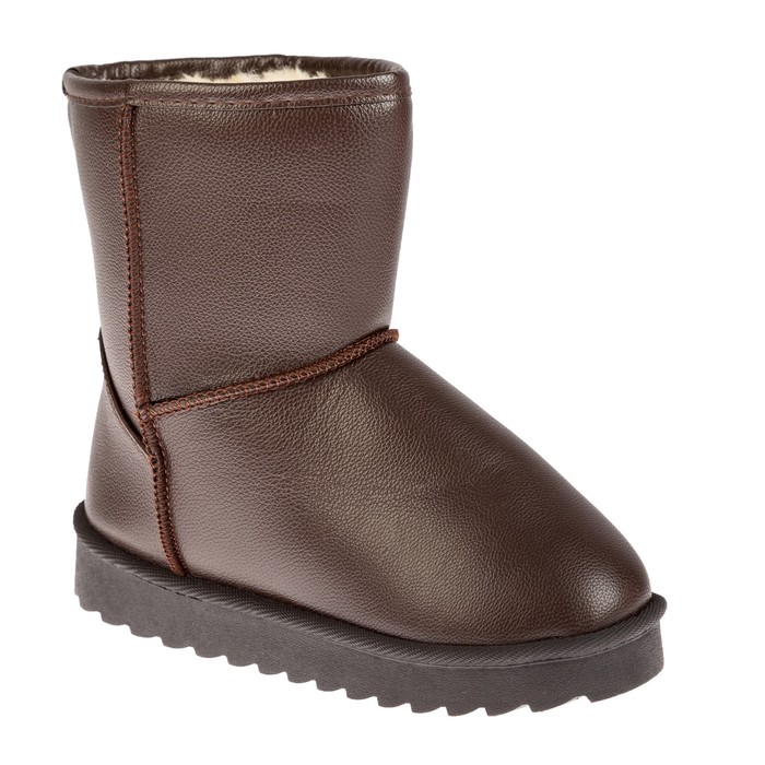 Угги женские 6808 MINAKU коричневый р. 37