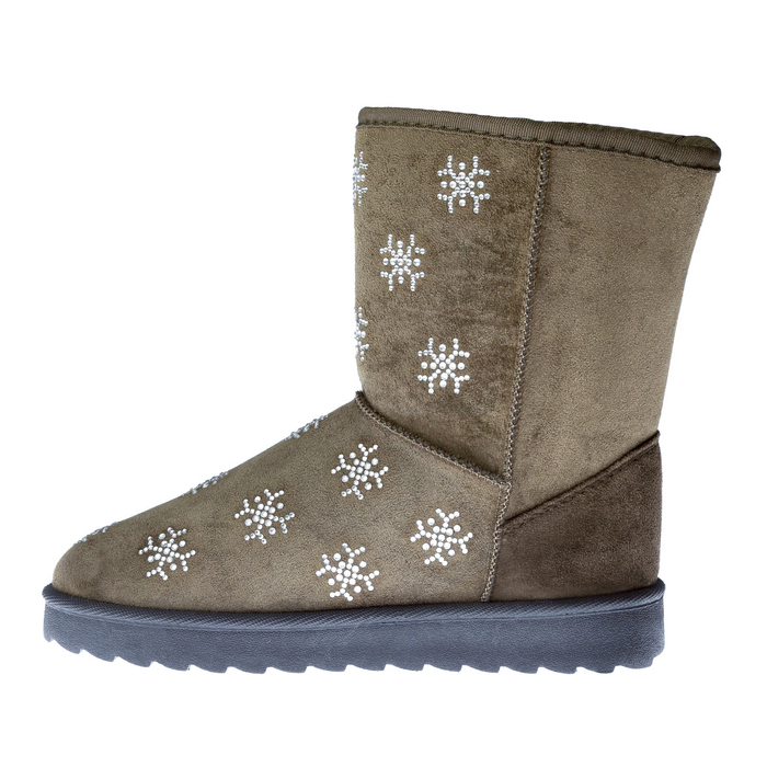 Угги женские 8-02 MINAKU хаки р. 36