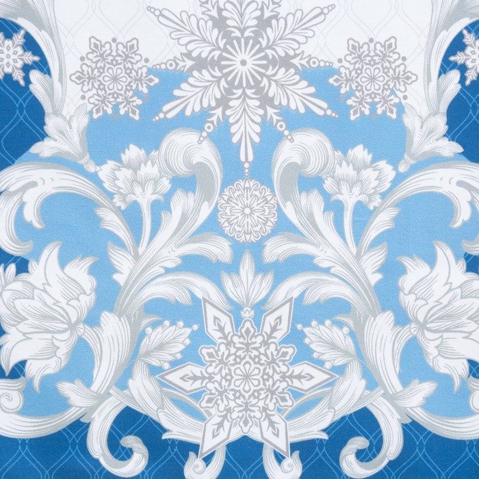 Дорожка на стол "Этель" Зимние узоры 40х147 см, 100% хл, саржа 190 гр/м2