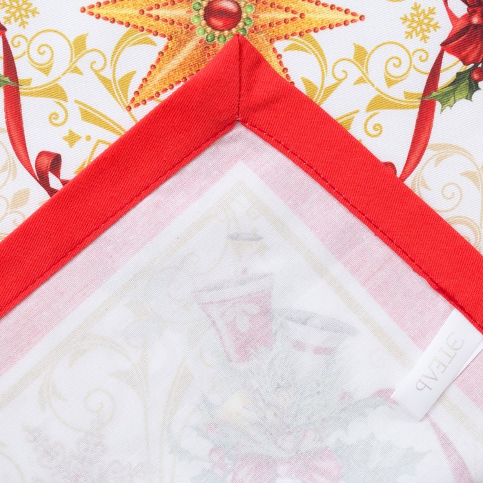 Дорожка на стол "Этель" Новогодняя сказка 30х70 см, 100% хл, саржа 190 гр/м2