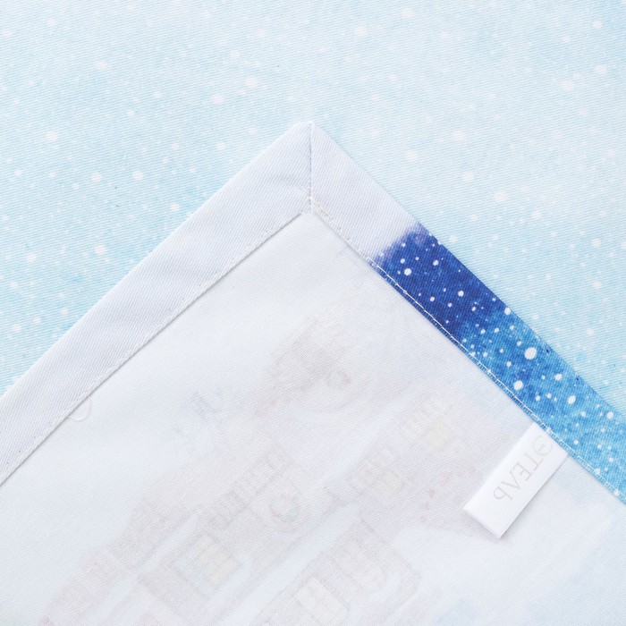 Дорожка на стол "Этель" Городок 30х70 см, 100% хл, саржа 190 гр/м2