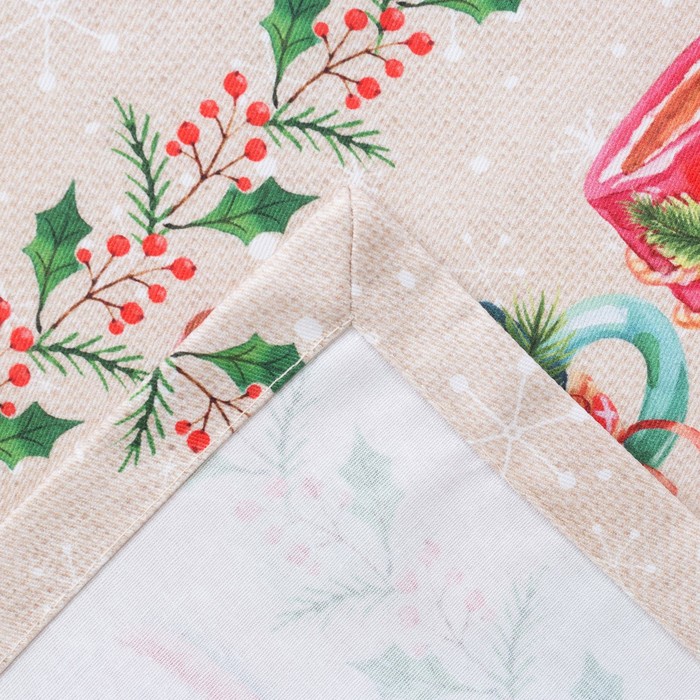 Дорожка на стол "Этель" Чаепитие 30х70 см, 100% хл, саржа 190 гр/м2