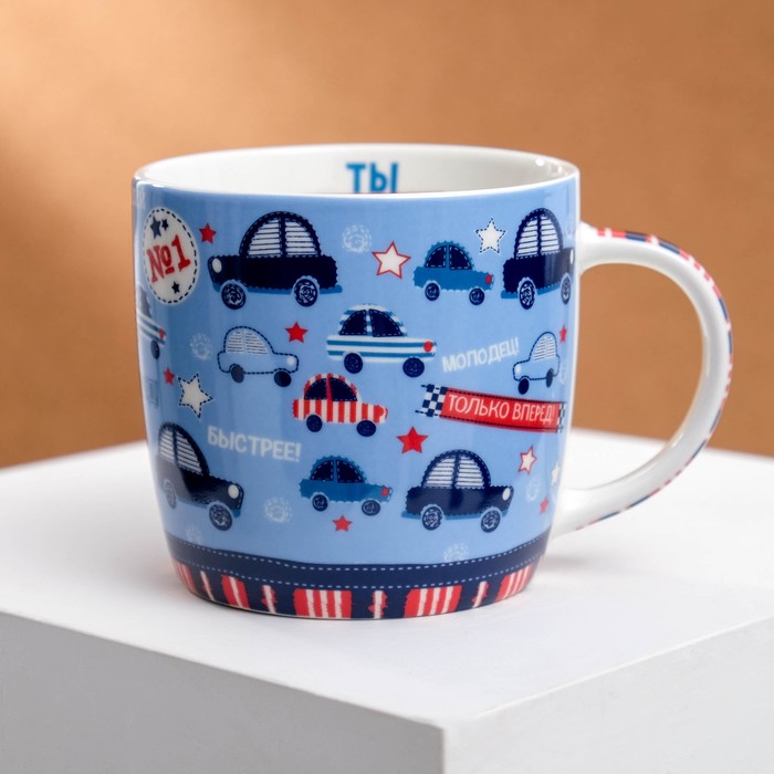 Набор "Чемпиону", кружка 250 мл, игрушка