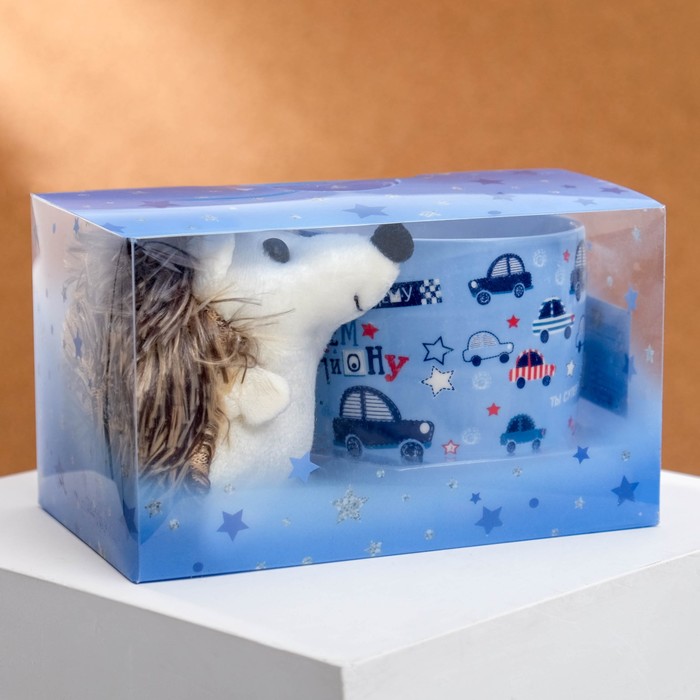 Набор "Чемпиону", кружка 250 мл, игрушка