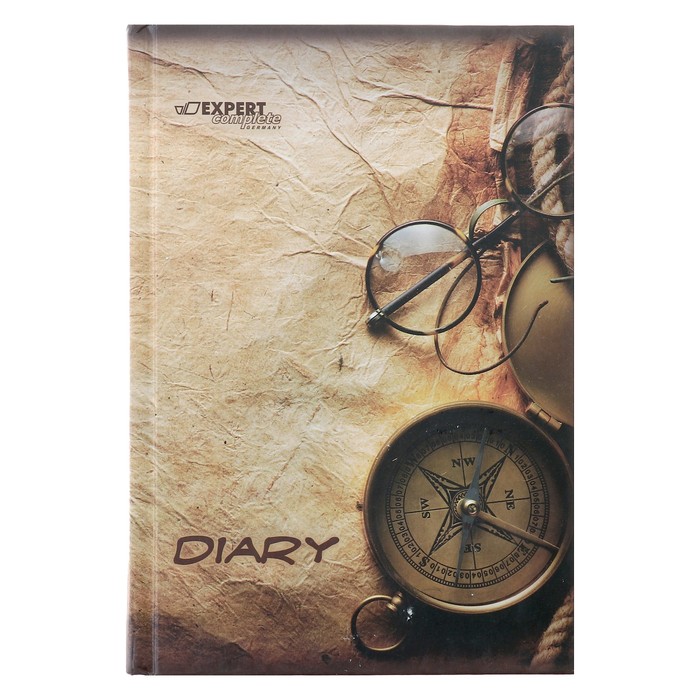 Ежедневник недатированный А5, 144 листа Map, ламинированная обложка