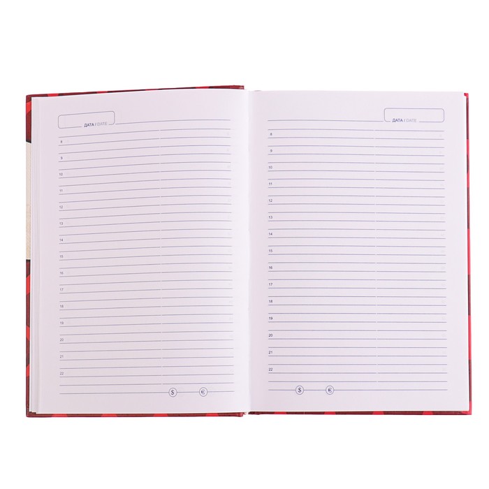 Ежедневник недатированный А5, 144 листа Cool, ламинированная обложка