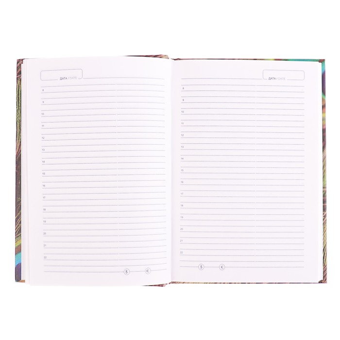 Ежедневник недатированный А5, 144 листа Juno, ламинированная обложка