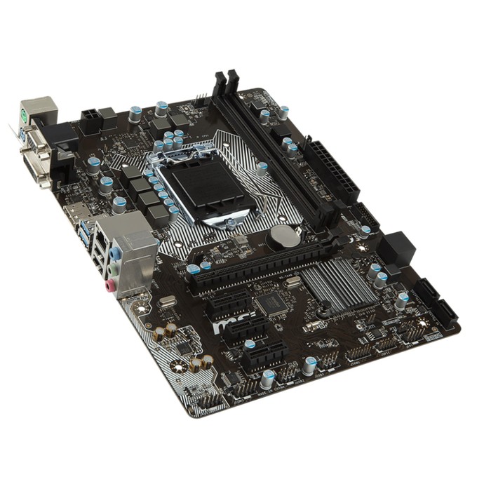 Материнская плата MSI H110M PRO-VDP Soc-1151 Intel 2xDDR4 mATX AC`97 7.1 GbLAN+VGA+DVI+DP