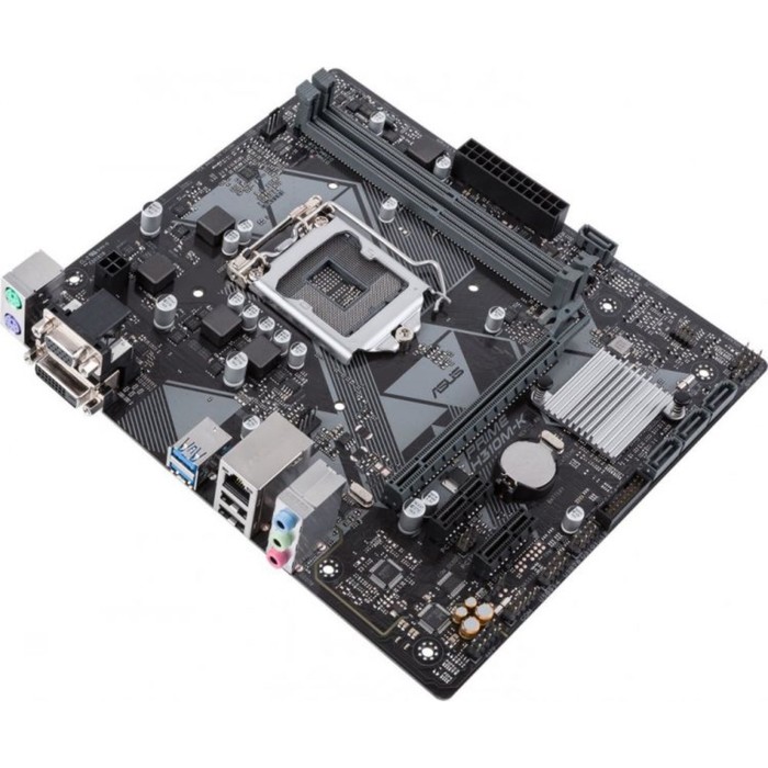 Материнская плата Asus PRIME H310M-K Soc-1151v2 Intel 2xDDR4 mATX AC`97 7.1 GbLAN+VGA+DVI