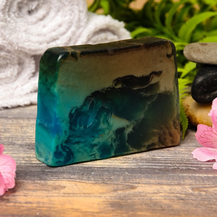 Натуральное мыло для бани и сауны "Лечебная грязь" 100гр