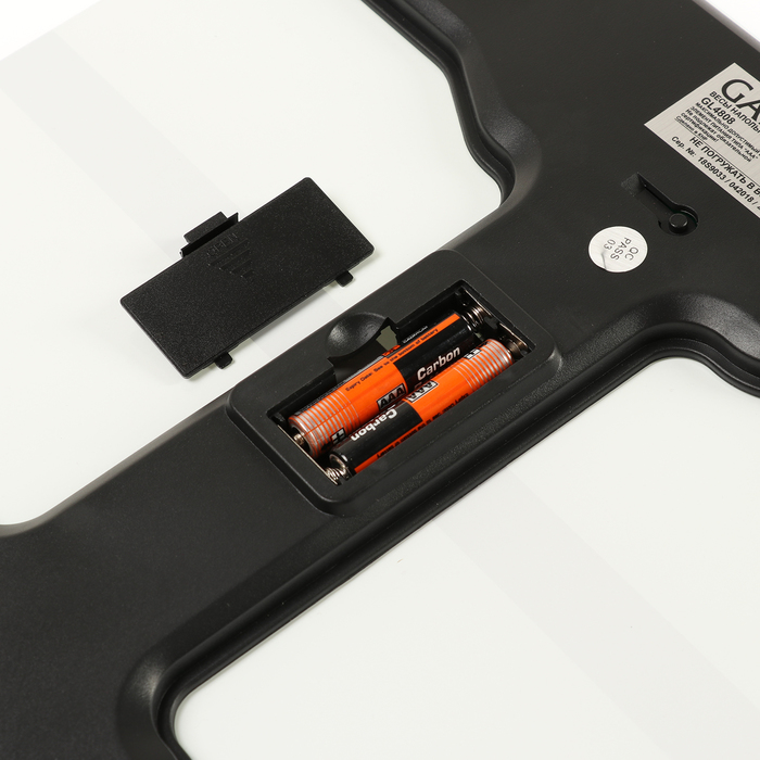 Весы электронные Galaxy GL 4808, до 180 кг, от 2*AAA, ЖК-дисплей, деление 100 г