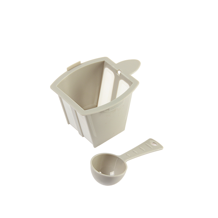 Кофеварка электрическая Galaxy GL 0708, 750 Вт, объем 0.3 л, 2 керам чашки в компл., белая