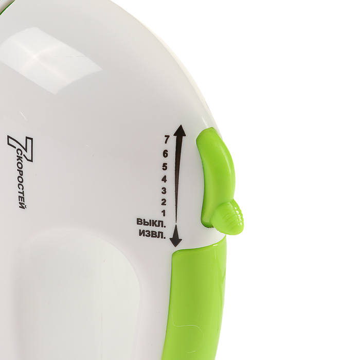 Миксер Galaxy GL 2206, 200 Вт, 2 комплекта насадок, 7 скоростей